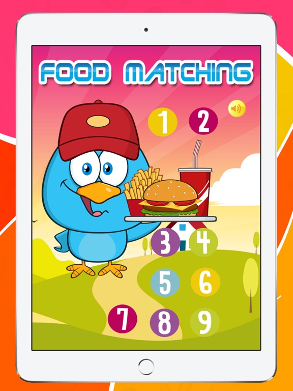 【图】Fast Food Matching Photo Cards Game for Preschool Free(截图3)