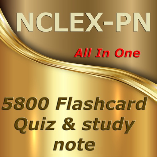 NCLEX-PN Exam review 5800 Flashcard icon