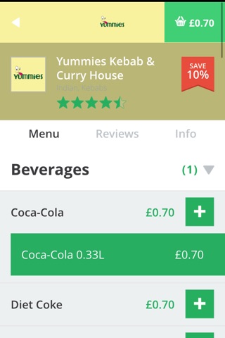 Yummies Kebab & Curry House screenshot 4