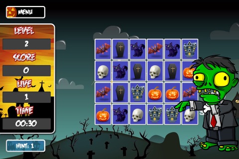 Halloween Drops - Match three screenshot 2