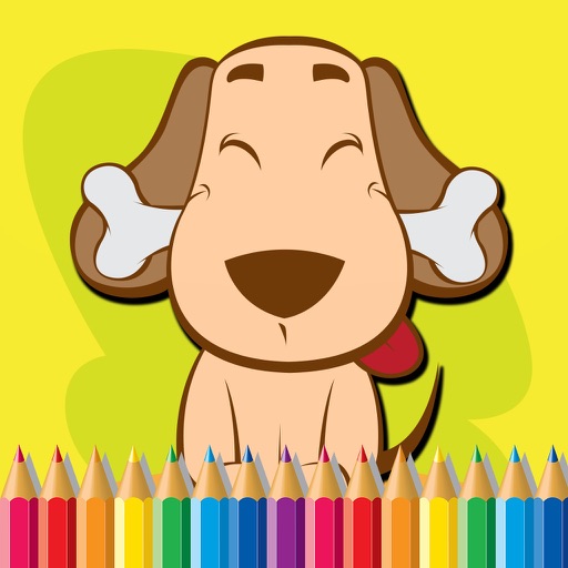 Puppy And Kitty Coloring Book iOS App