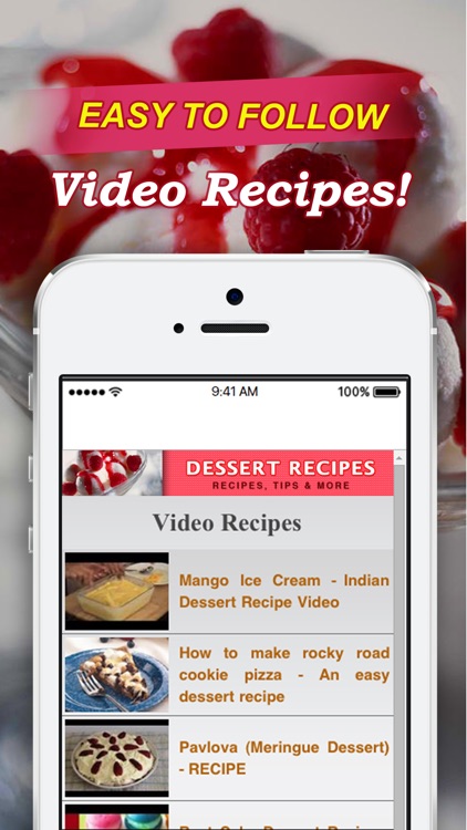 Dessert Recipes!