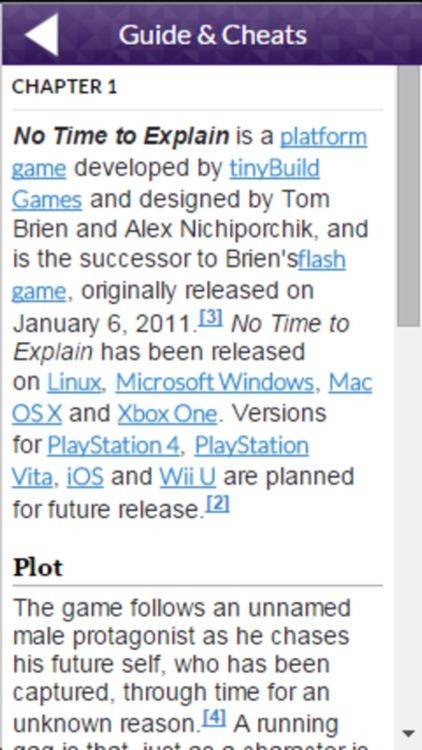 PRO - No Time to Explain Game Version Guide