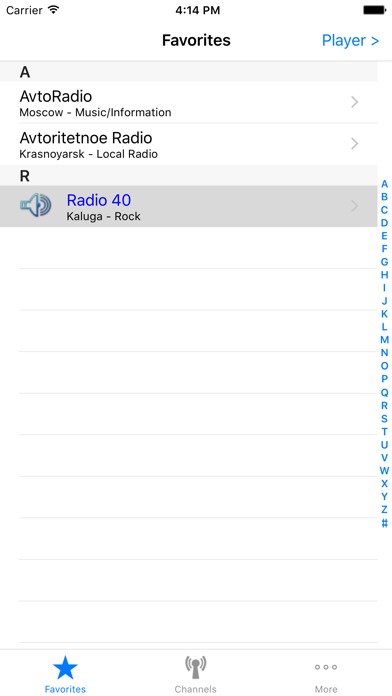 Russian Radio Stations Screenshot 4