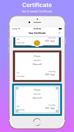 Certificate Maker(圖1)-速報App