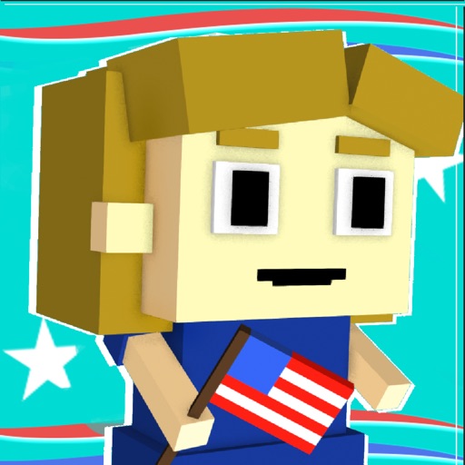 Blocky Hillary - Run for the Whitehouse game Icon