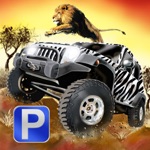 3D Safari Parking Free - Realistic Lion Rhino Elephant and Zebra Adventure Simulator Games