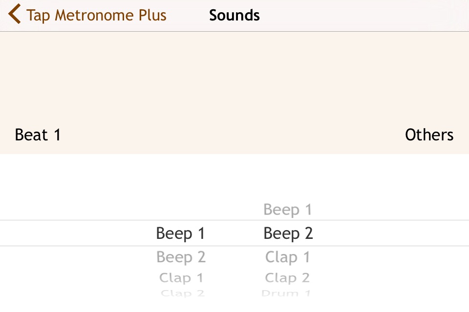 Tap Metronome Plus screenshot 4