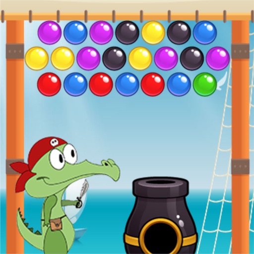Crocodile Bubble - shooter puzzle game Icon