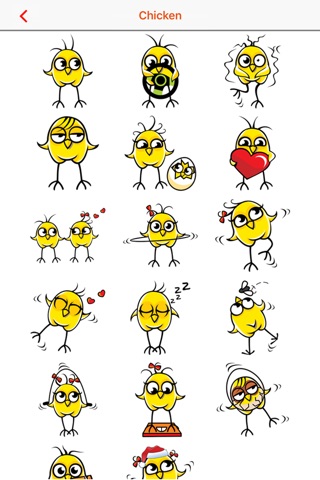 Chicken Emojis screenshot 3