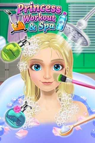 Princess Workout & Spa - Free Makeup, Dressup and Fitness Games screenshot 4