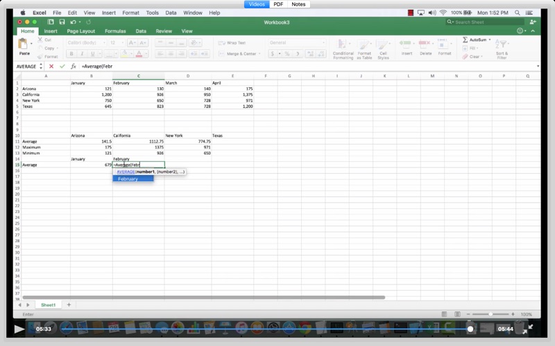 Workbooks for Microsoft Office - Training and video tutorials thumbnail 4
