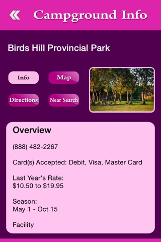 Manitoba Campgrounds & RV Parks screenshot 3