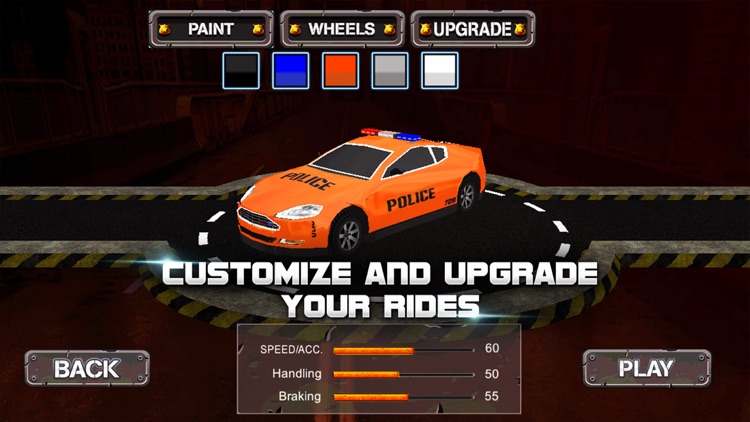 Racing Game : Police Racer screenshot-4