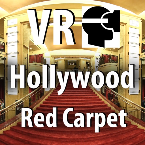 VR Virtual Reality press360 Hollywood Red Carpet setup icon