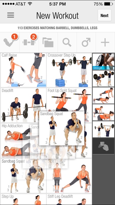 Fitnessbuilder review screenshots