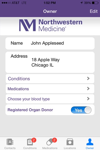 Northwestern Medicine ICE screenshot 3