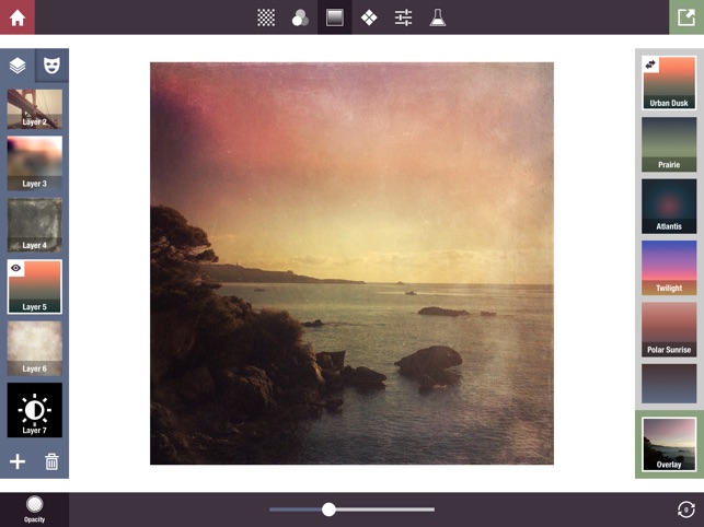 Stackables for iPad - Layered Textures, Effects, and Masks Screenshot