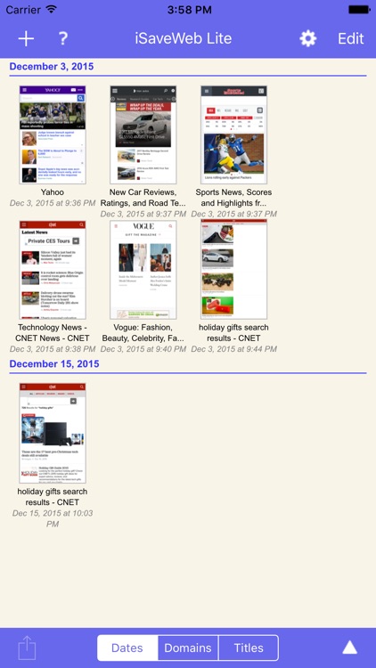 iSaveWeb Lite
