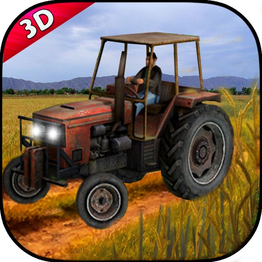 Corn Farming Tractor 2016 Icon