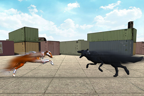 Police Dog vs Wild Wolves – Real Wolf Crime City Chase screenshot 2
