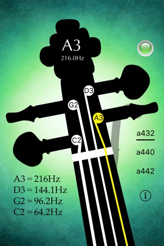 Cello Tuner Professional screenshot 3