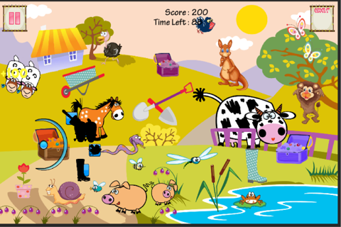 Lovely Zoo Hidden Objects Game screenshot 4