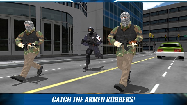 Las Vegas Police Officer Vs Bank Robbers 3D(圖2)-速報App