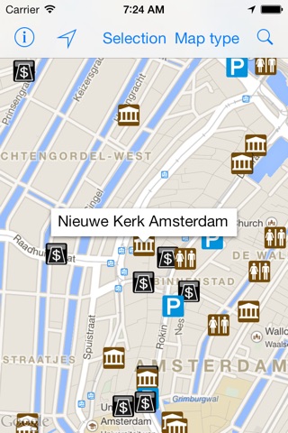 Leisuremap Netherlands, Camping, Golf, Swimming, Car parks, and more screenshot 2