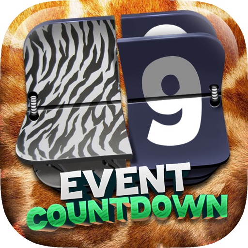 Event Countdown Fashion Wallpaper  - “ Animal Skin ” Pro icon