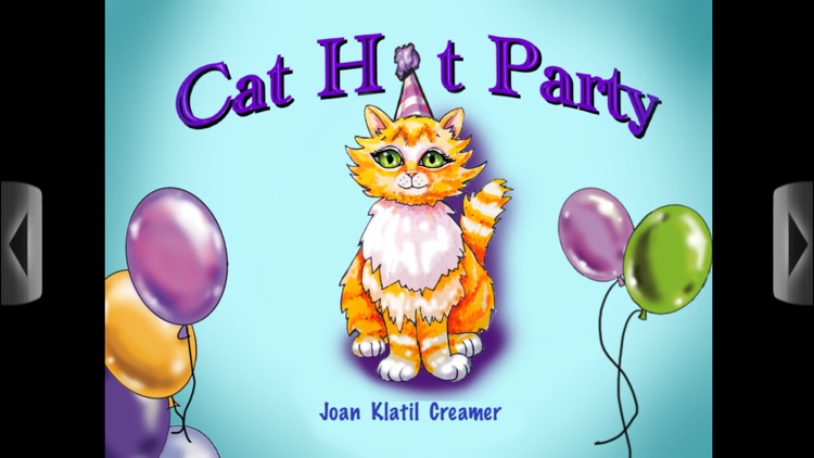 Cat Hat Party - Animated Book App for Children