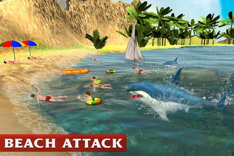Killer Shark Attack Simulator – A Hungry Sea Beast screenshot 4