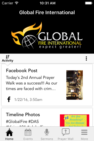 Global Fire International screenshot 2