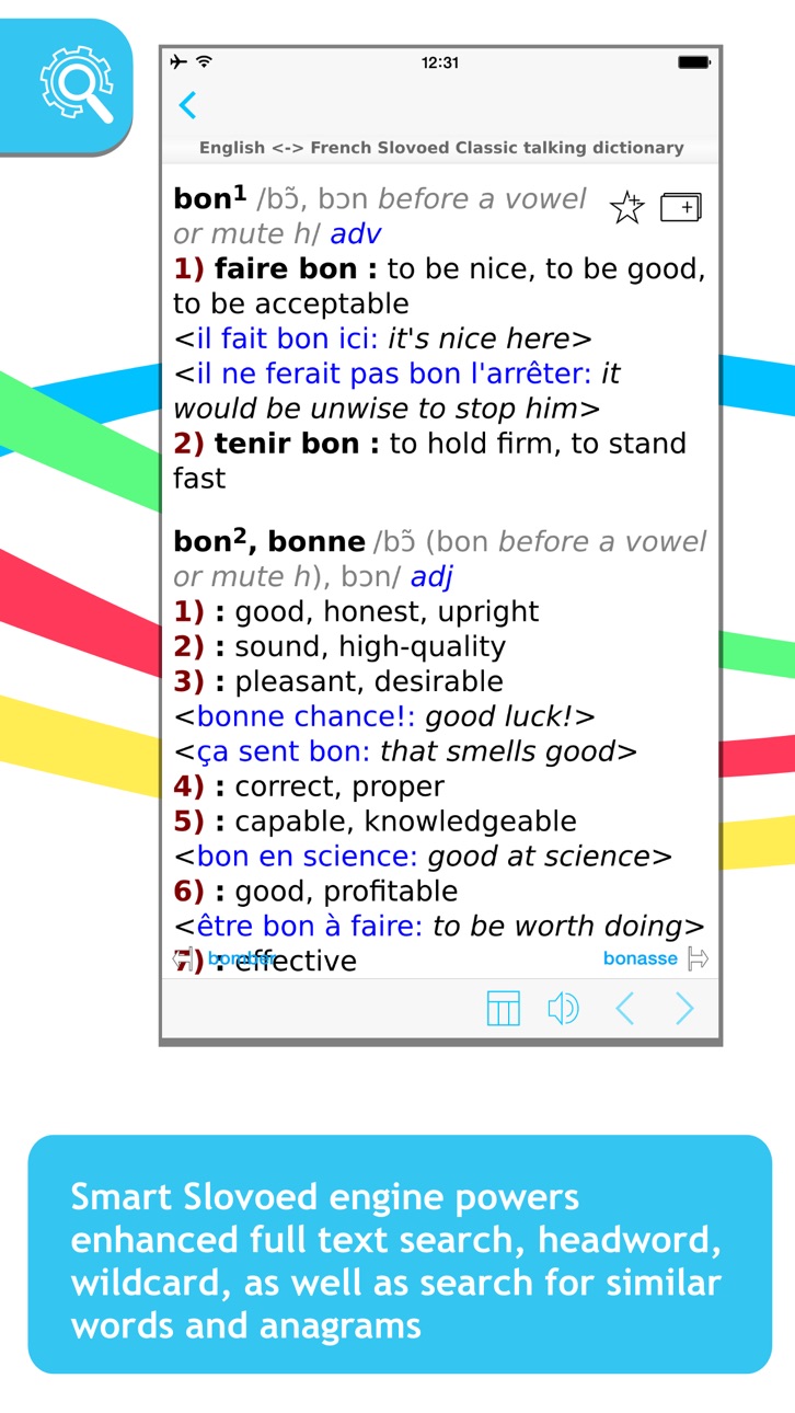 Slovoed dictionaries Modded screenshot 2 - iOS app interface