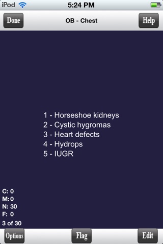 ARDMS OBGYN + Abdomen Boards Ultrasound Flashcards screenshot 4