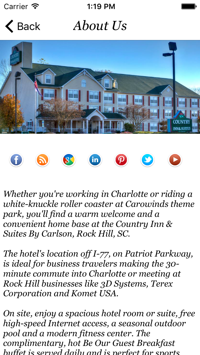 How to cancel & delete Country Inn & Suites By Carlson, Rock Hill, SC from iphone & ipad 4