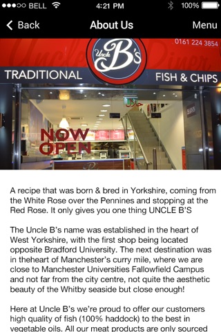 Uncle B's Fish & Chips Manchester screenshot 2