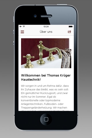 Thomas Krüger Haustechnik screenshot 2