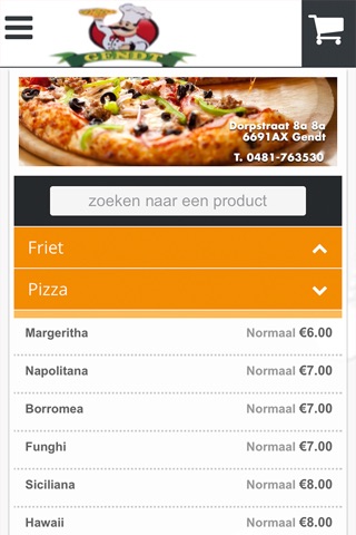 Cafetaria Gendt screenshot 3