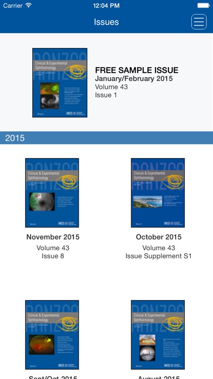 Clinical and Experimental Ophthalmology screenshot-3