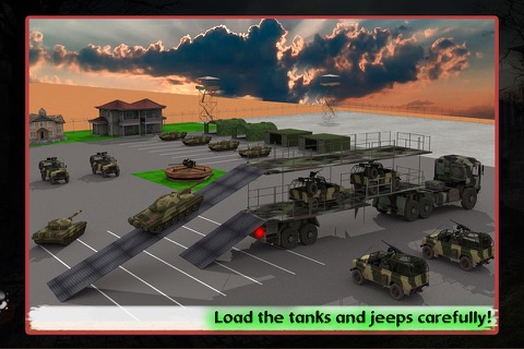 Army Cargo Transport Truck 2016 screenshot 4