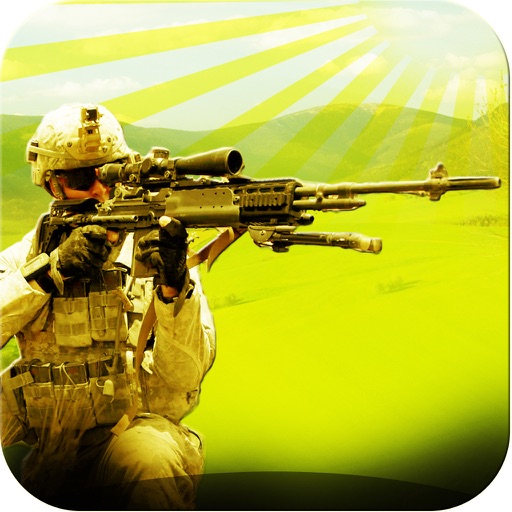 Desert Sniper Mission Z: Battlefield Free 3D War Game icon