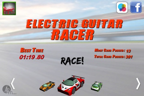 Electric Guitar Racer screenshot 2