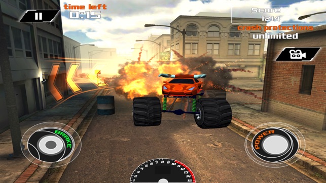 3D Monster Truck City Rampage - Extreme Car Crushing Destruc(圖3)-速報App