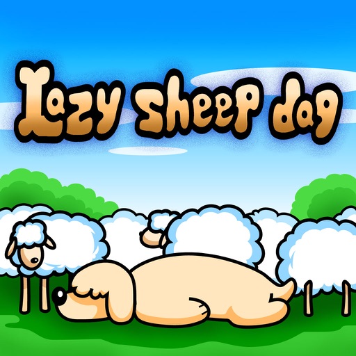 Lazy Sheep Dog Icon