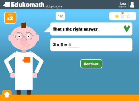 EdukoMath : tables de multiplication FREE screenshot 2