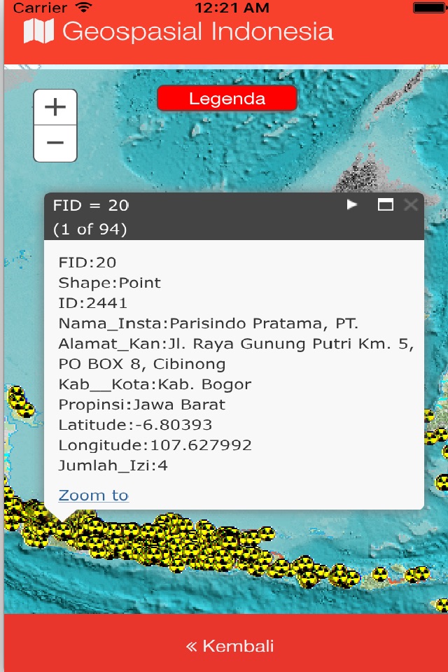 Geospasial Indonesia screenshot 4