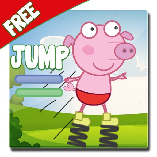 Jump Peppi the Pig Jump! Icon