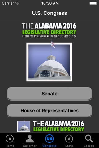 Alabama 2016 Legislative Directory screenshot 2