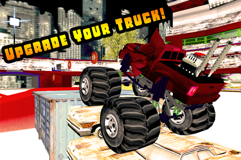 3D Monster Truck Smash Parking - Nitro Car Crush Arena Simulator Game FREE screenshot 4